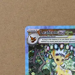 Pokemon TCG Leafeon EX Prismatic Evolutions Special Illustration Card 144/131 - Image 2
