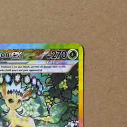 Pokemon TCG Leafeon EX Prismatic Evolutions Special Illustration Card 144/131 - Image 3