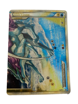 Pokemon TCG Unleashed Raikou Suicune Legend Bottom Card 93/95 NM LP - Image 1
