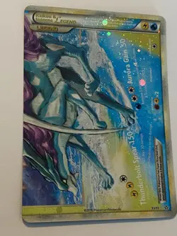 Pokemon TCG Unleashed Raikou Suicune Legend Bottom Card 93/95 NM LP - Image 3