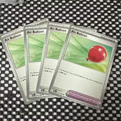 4x Air Balloon - 079/086 - Black Bolt - Trainer Playset - Pokemon Card - Image 1