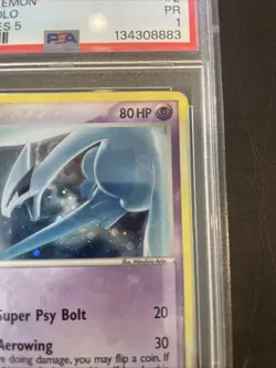 Pokemon Pop Series 5 Lugia Card 2007 Holo Rare PSA 1 - Image 4
