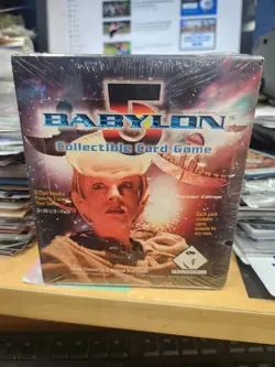 Babylon 5 Collectible Card Game CCG Premier Edition Box New Factory Sealed - Image 1
