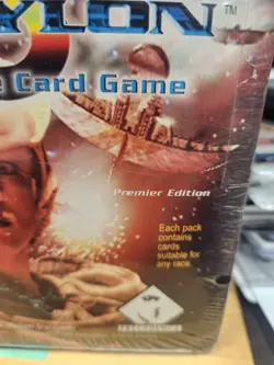 Babylon 5 Collectible Card Game CCG Premier Edition Box New Factory Sealed - Image 2