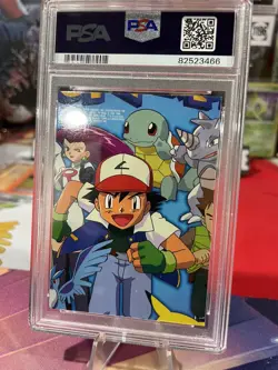 1999 JESSE #TV9 TOPPS POKEMON SERIES 1 CHARACTER CARDS PSA 9 🍒🫦 Pop 21 - Image 2