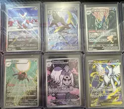 Mega Evolutions Illustration Rares Full Art And Promo Lot Of 21 Cards Fresh Pull - Image 3