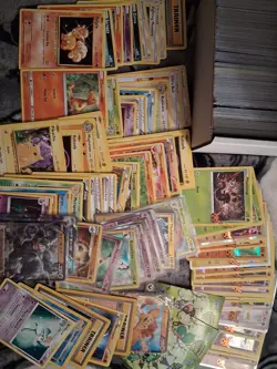 Pokemon TCG 450+ Bulk Card Lot - Vintage, C/UC, Rare, Holos, EX,etc. 1999-24 -43 - Image 1