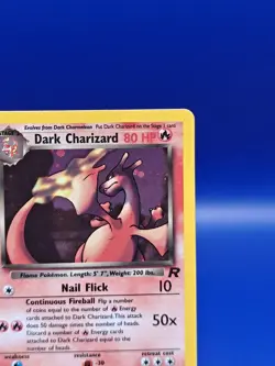 Dark Charizard 4/82 Team Rocket Set Holo Rare Pokemon Card Nintendo TCG WOTC NM - Image 5
