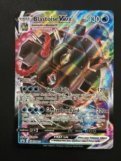 Blastoise VMAX SWSH103 SWSH: Sword & Shield Promo Cards Holo - Image 1
