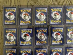 English Base Set Vintage Pokemon Card Lot 49 Count NM-MP Common Uncommon WOTC - Image 4