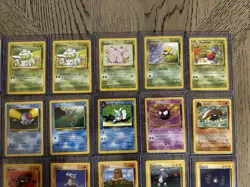 English Base Set Vintage Pokemon Card Lot 49 Count NM-MP Common Uncommon WOTC - Image 5