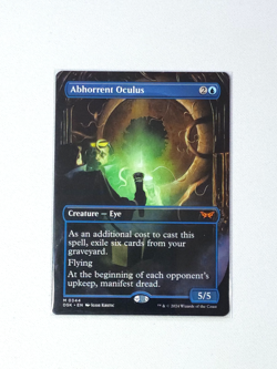 MTG Abhorrent Oculus (Borderless) Duskmourn: House of Horror Regular - NM - Image 1