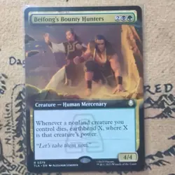 MTG, Beifong's Bounty Hunters (#0379), Avatar: TLA, Extended Non-Foil, NM Rare - Image 1