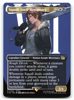 Squall, SeeD Mercenary (Borderless) #402 Final Fantasy - Image 1