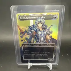 Cecil, Dark Knight redeem Paladin R0380 Foil MTG FF NM - Image 2
