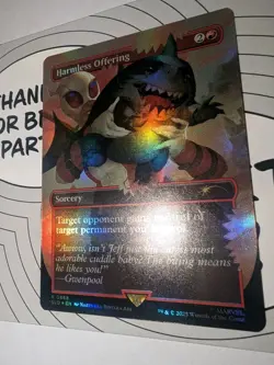 MTG Deadpool Harmless Offering (Rainbow Foil) Secret Lair Drop Foil NM - Image 2