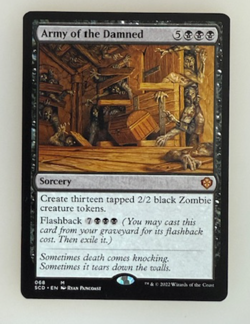 Magic the Gathering: Army of the Damned Starter Commander Decks Regular NM - Image 1