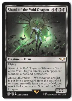 Shard of the Void Dragon 56 MTG 40K NM - Image 1