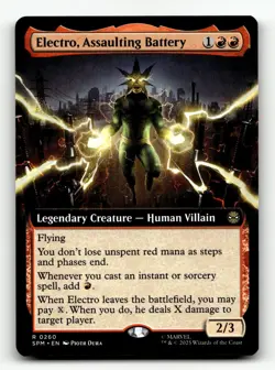 Electro, Assaulting Battery (Extended Art) 260 R Marvel's Spider-Man - Image 1