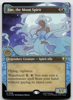 Yue, the Moon Spirit (Showcase) R Foil Avatar: The Last Airbender 338 NM - Image 1