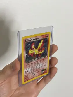 Rocket's Moltres - 12/132 - Pokemon Gym Heroes Unlimited Holo Rare Card WOTC LP - Image 4