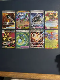 Lot Of 8 Pokemon TCG ME02: Phantasmal Flames Hits Including Full Arts, Ex’s; NM - Image 1