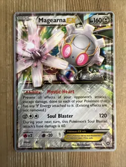 Magearna EX World Championship ULTRA RARE 75/114 XY Steam Siege Pokemon NM Promo - Image 1