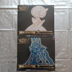 Pokemon Center Mega Evolutions ETB’s - Gardevoir and Lucario Sealed Brand New.. - Image 1