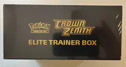 Pokemon TCG Crown Zenith ETB Elite Trainer Box - 10 Booster Packs - New Sealed - Image 3