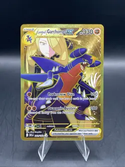 Cynthia's Garchomp ex 241/182 Sv10: Destined Rivals Holo Pokemon TCG - Image 1