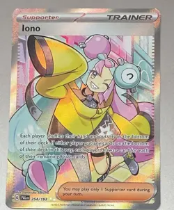 POKEMON TCG IONO 254/193 PALDEA EVOLVED FULL ART TRAINER MINT PACKET TO SLEEVE - Image 1