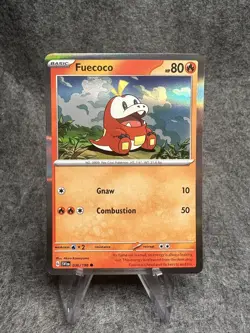 Pokemon TCG Fuecoco Scarlet & Violet - Base Set 036/198 Holo Promo NM - Image 1
