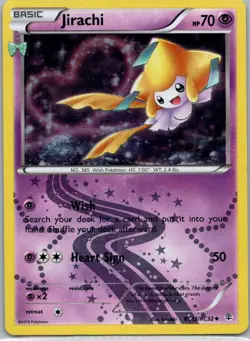 Pokemon TCG Jirachi RC13/83 Generations Holo LP - Image 1