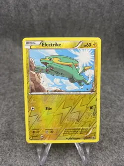 Pokemon TCG Electrike Roaring Skies 24/108 Reverse Holo Common LP - Image 1
