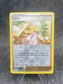 Pokemon TCG Caitlin Chilling Reign 132/198 Reverse Holo Uncommon NM - Image 1