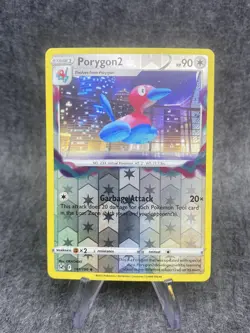 Pokemon TCG Porygon2 Sword & Shield - Lost Origin 141/196 Reverse Holo UC NM - Image 1