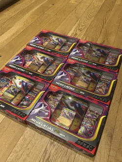 READY TO SHIP ? [Lot of 6] Pokemon TCG Mega Latias ex Collection Box - Image 1