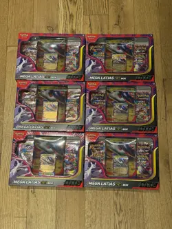 READY TO SHIP ? [Lot of 6] Pokemon TCG Mega Latias ex Collection Box - Image 2