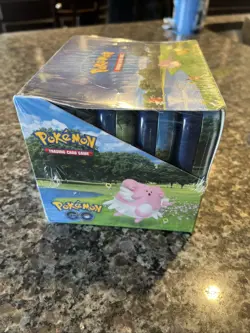 Pokemon TCG: Pokemon GO Tin Pack- 10 Tins 2 Packs Each Tin With Display. SEALED! - Image 4