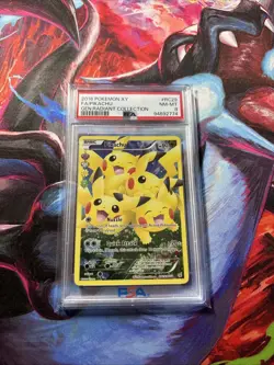 2016 POKEMON XY GENERATIONS RADIANT COLLECTION #RC29 FULL ART/PIKACHU PSA 8 - Image 2