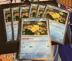 Pokemon Mega Evolutions Psyduck 007 Black Star Promo Lot(7) - Image 1