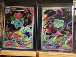 🍃Pokemon TCG Mega Evolution Bundle-Bulbasaur IR & Ivysaur IR - NM🍃 - Image 1