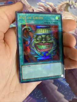 Yugioh Pot of Greed TBC1-EN001 The Pot Collection Limited Edition NM/M - Image 3