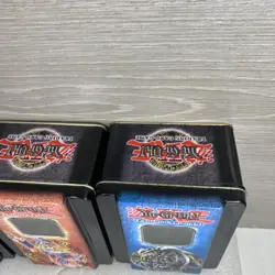 (4) Yu-Gi-Oh! Vorse Raider Magician Girl Shonen Jump's Tin 2005 Empty - Image 5