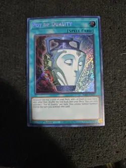 Pot Of Duality RA02-EN057 Yugioh 1st Edition Secret Rare - Image 1