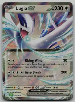 Lugia ex Classic Collection Trading Card Game Classic 017/034 NM - Image 1