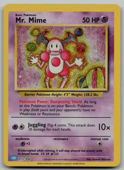 Mr. Mime Classic Collection Trading Card Game Classic 013/034 NM - Image 1