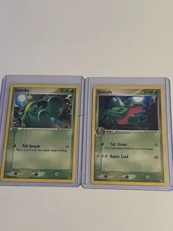 Treecko 70/106 & Grovyle 28/106 EX Emerald 2 Pokemon Card - Image 1