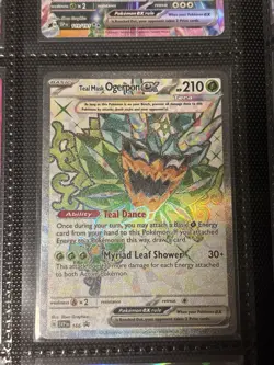 Teal Mask Ogerpon ex 166 Sv: Scarlet & Violet Promo Cards Holo - Image 1