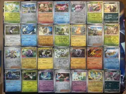 Pokemon TCG Scarlet & Violet Holo And Reverse Holo x28 Cards Bundle - Image 1